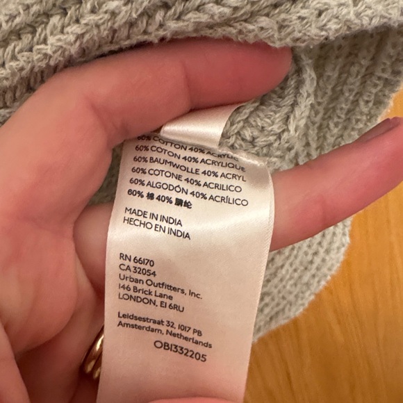 FREE PEOPLE nwot Grey Marlie pullover - Picture 7 of 11
